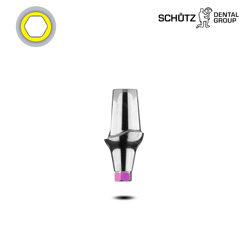 Schütz Dental Titanabutment (konisch, Ø 3,3/3,6 mm) | 0° | GH: 1,0 mm | ohne Zubehör Schütz Dental Titanabutment (konisch, Ø 3,3/3,6 mm) | 0° | GH: 1,0 mm | ohne Zubehör