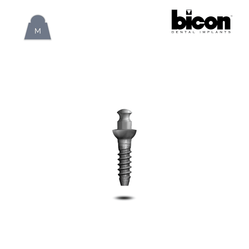Bicon Provisorisches Kugelkopf Implantat | Länge: 8,0 mm