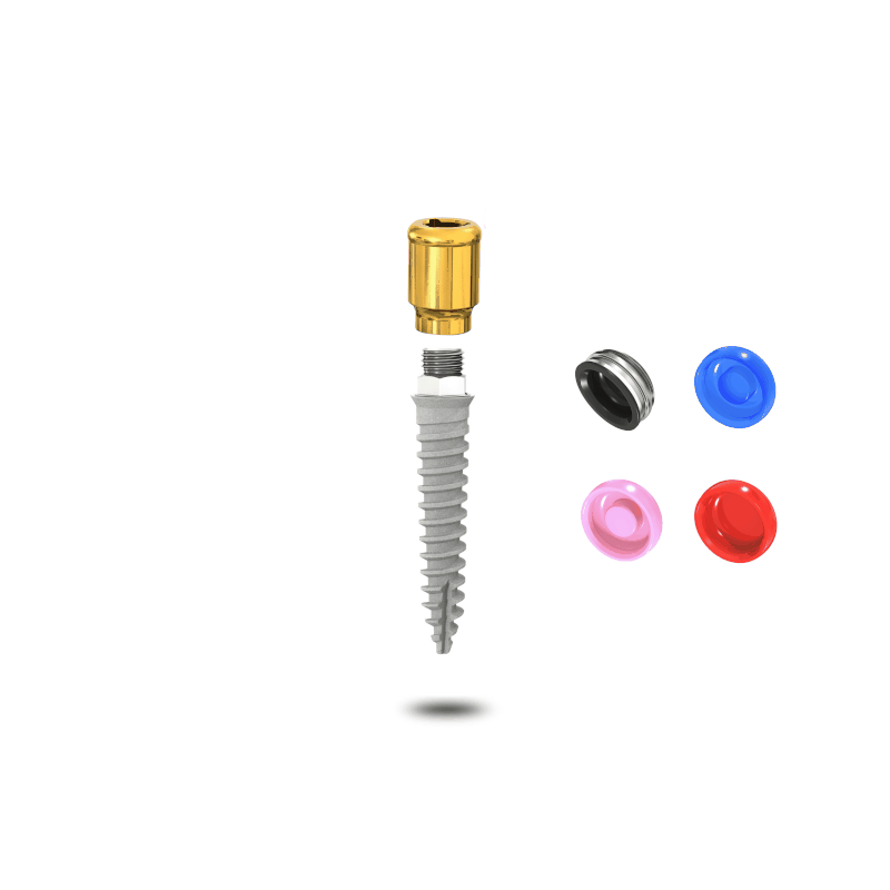 LODI Implantat | Ø 2,4 mm | Länge: 12,0 mm | GH: 4,0 mm