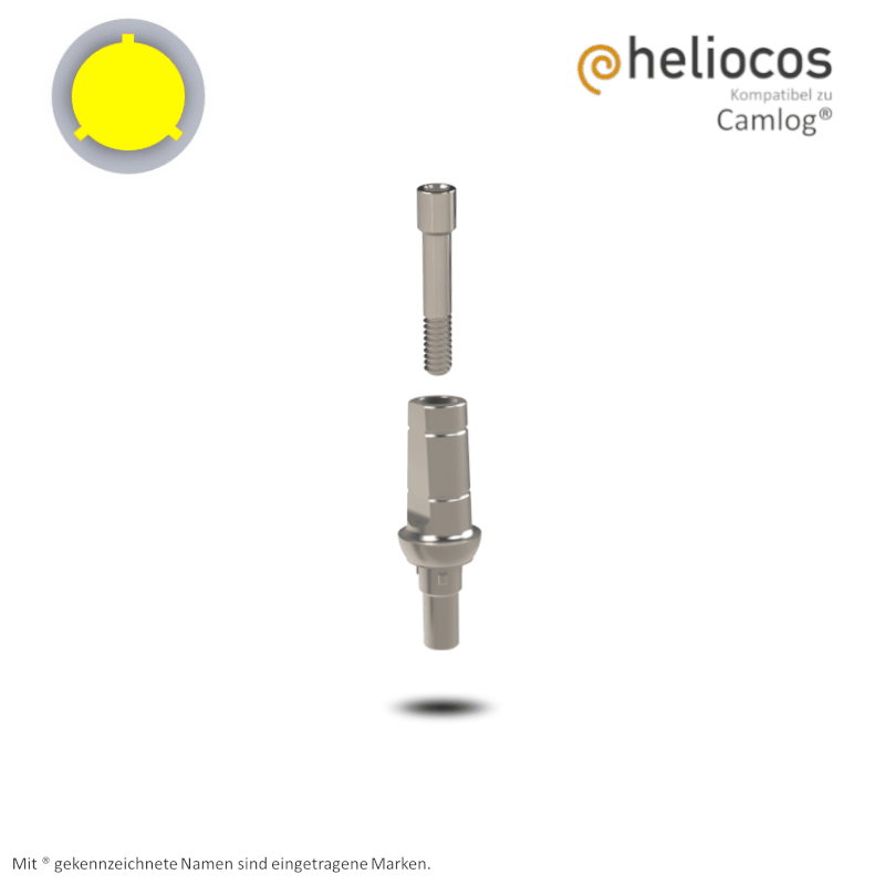 Camlog® Abutment Screw-Line/Root-Line2® Ø 3,8 mm | 0° | GH: 1,5 mm Camlog® Abutment Screw-Line/Root-Line2® Ø 3,8 mm | 0° | GH: 1,5 mm