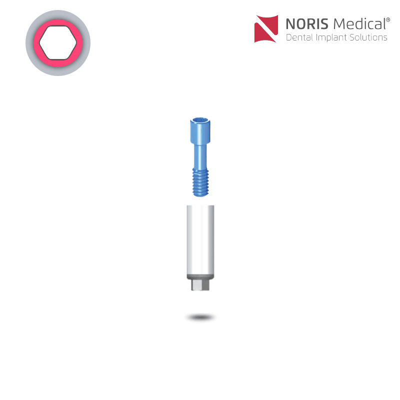 Noris Medical Zylinder mit Basis | Kunststoff-Titan (PC-Ti) Grade 5