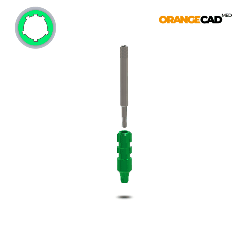 Dentsply® Abformpfosten Astra Tech® EV™ Ø 3,0 mm | Offene Abformung | Höhe: 11,0 mm | ohne Analog Dentsply® Abformpfosten Astra Tech® EV™ Ø 3,0 mm | Offene Abformung | Höhe: 11,0 mm | ohne Analog