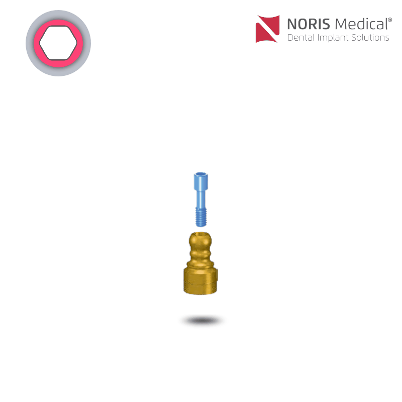 Noris Medical Multi-Unit Snap-On Abformpfosten | ohne Zubehör