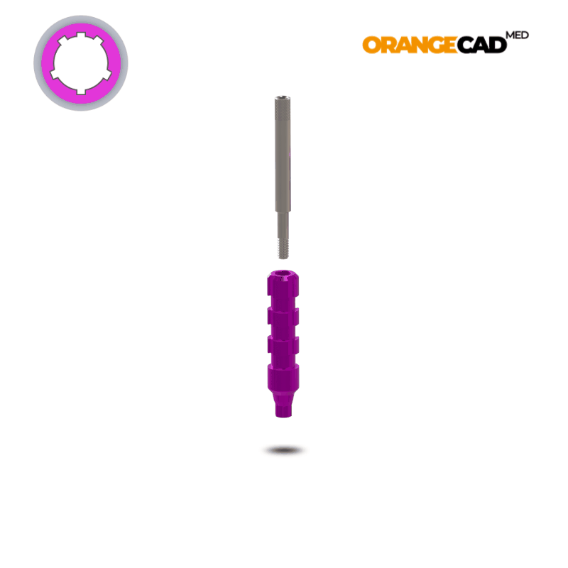 Dentsply® Abformpfosten Astra Tech® EV™ Ø 3,6 mm | Offene Abformung | Höhe: 17,0 mm | ohne Analog