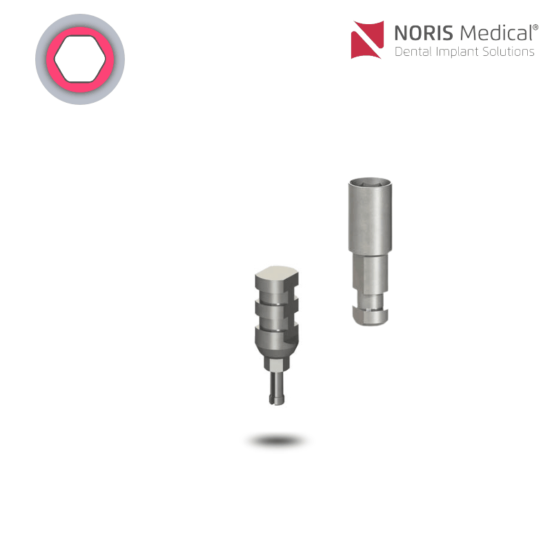 Noris Medical Clip-On Abformpfosten | Höhe: 9,0 mm | mit Analog