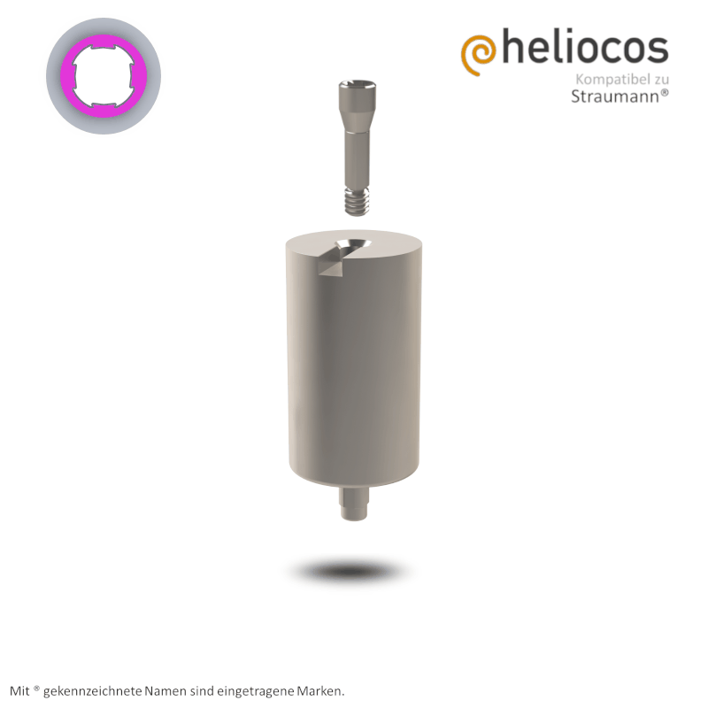 Straumann® Preface Abutment Bone Level RC | Halter: Medentika® | Workflow: Heliocos | Ø 11,5 mm Straumann® Preface Abutment Bone Level RC | Halter: Medentika® | Workflow: Heliocos | Ø 11,5 mm