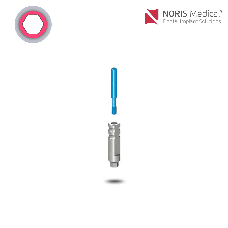 Noris Medical Abformpfosten | Geschlossene Abformung | Ø 3,85 mm | Höhe: 12,0 mm | Ohne Zubehör