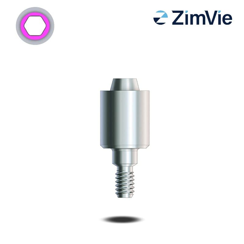 Zimmer Konisches Hex-Lock Abutment (Int Hex, 4,5 mm) | 0° | GH: 5,0 mm