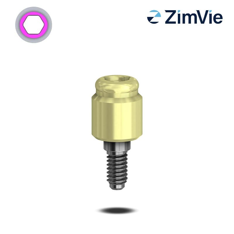 Zimmer Locator Abutment (Int Hex, 4,5 mm) | GH: 1,0 mm