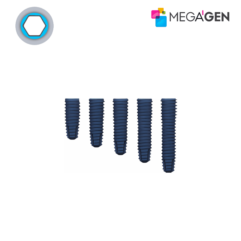 MegaGen MiNi Implantat | Ø 3,0 mm | Länge: 8,5 mm