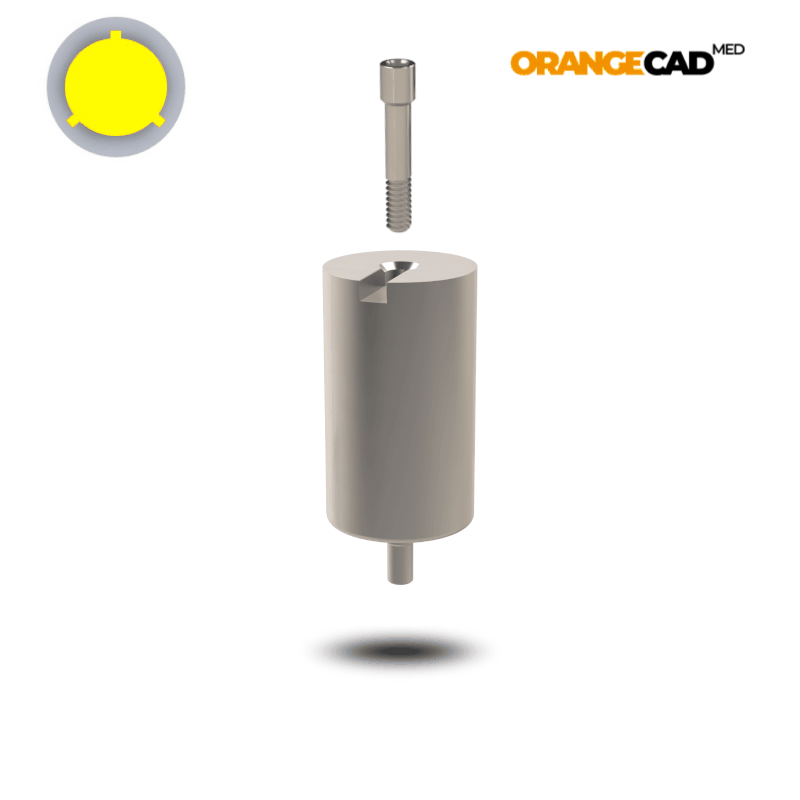 Camlog® Preface Abutment Screw-Line/Root-Line2® Ø 3,8 mm | Halter: Medentika® | Workflow: Heliocos | Ø 11,5 mm Camlog® Preface Abutment Screw-Line/Root-Line2® Ø 3,8 mm | Halter: Medentika® | Workflow: Heliocos | Ø 11,5 mm