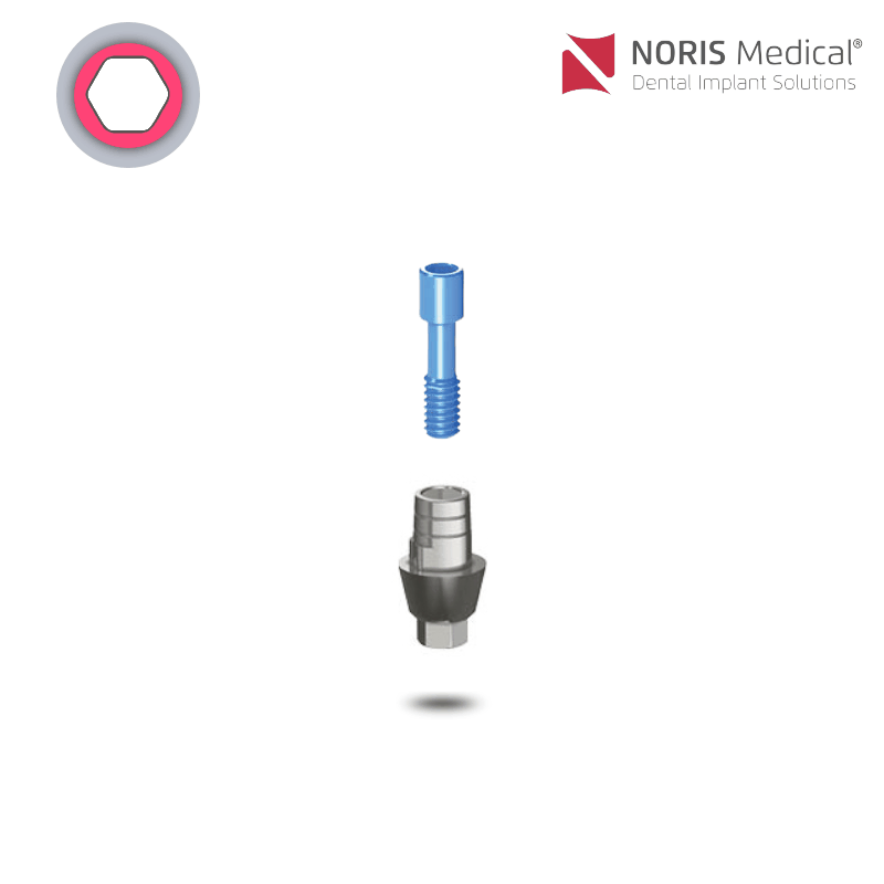 Noris Medical Titanbasis | mit Rotationsschutz | GH: 3,0 mm