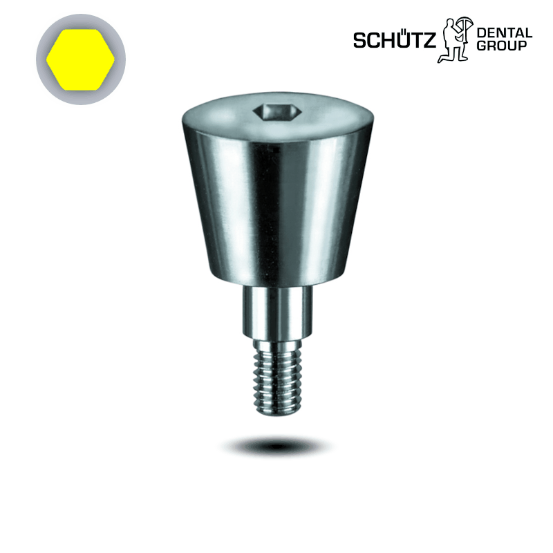 Schütz Dental Gingivaformer (hex, Ø 3,3/3,6 mm) | Konisch | Höhe: 5,0 mm