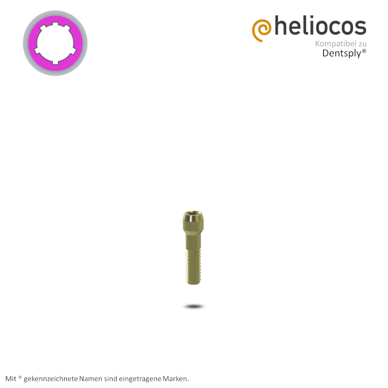 Dentsply® Laborschraube Astra Tech® EV™ Ø 3,6 mm | Workflow: Heliocos Dentsply® Laborschraube Astra Tech® EV™ Ø 3,6 mm | Workflow: Heliocos