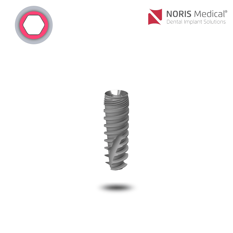 Noris Medical Tuff TT Implantat | Ø 5,0 mm | Länge: 6,0 mm