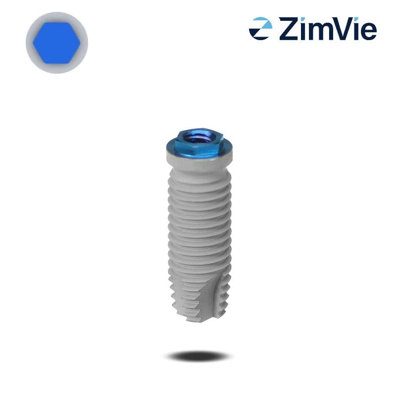 Biomet 3i Osseotite 2 parallelwandige Implantate (Ext Hex, 4,1 mm) | Ø 3,75 mm | Länge: 13,0 mm