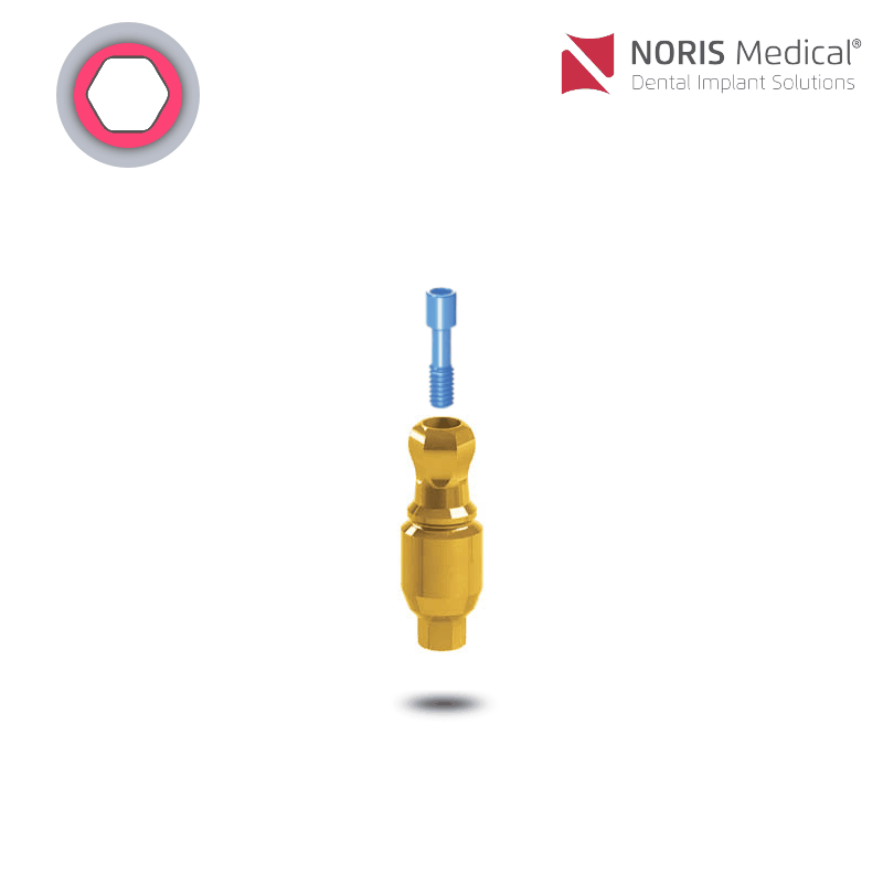 Noris Medical Snap-On Abformpfosten | GH: 5,0 mm | ohne Zubehör