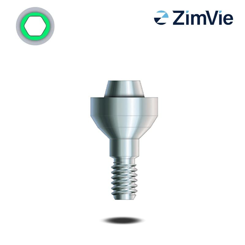 Zimmer Multi Unit Abutment (Int Hex, 3,5 mm) | 0° | GH: 0,75 mm