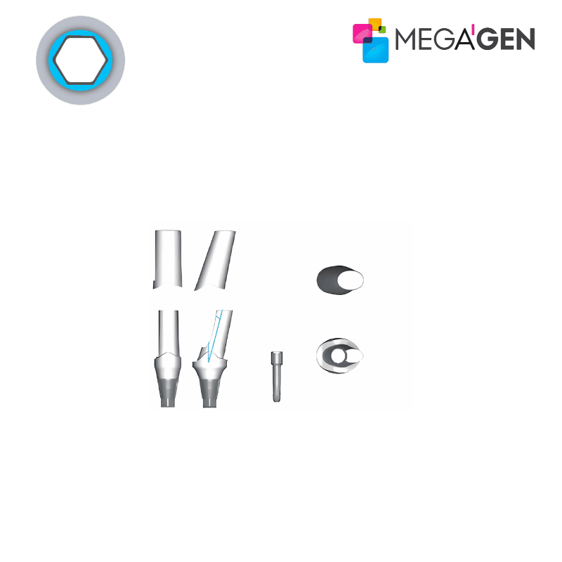MegaGen Fuse Abutment für Mini Implantat | 0° MegaGen Fuse Abutment für Mini Implantat | 0°