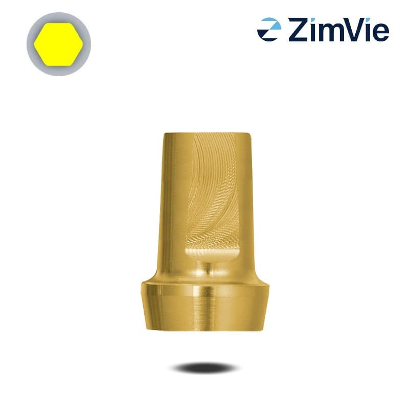 Biomet 3i Abutment (GingiHue-Pfosten) (Ext Hex, 5,0 mm) | 0° | Ø 5,0 mm | GH: 2,0 mm