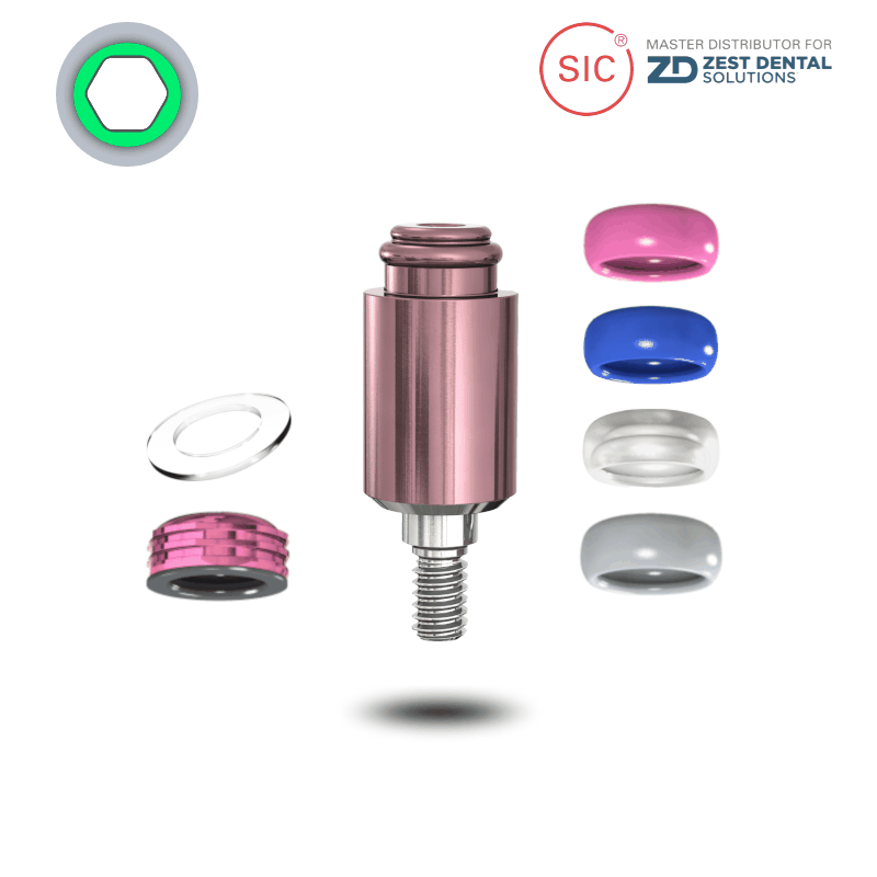 Zimmer Dental® R-TX LOCATOR® Tapered Screw Vent® Ø 4,5 mm | GH: 6,0 mm