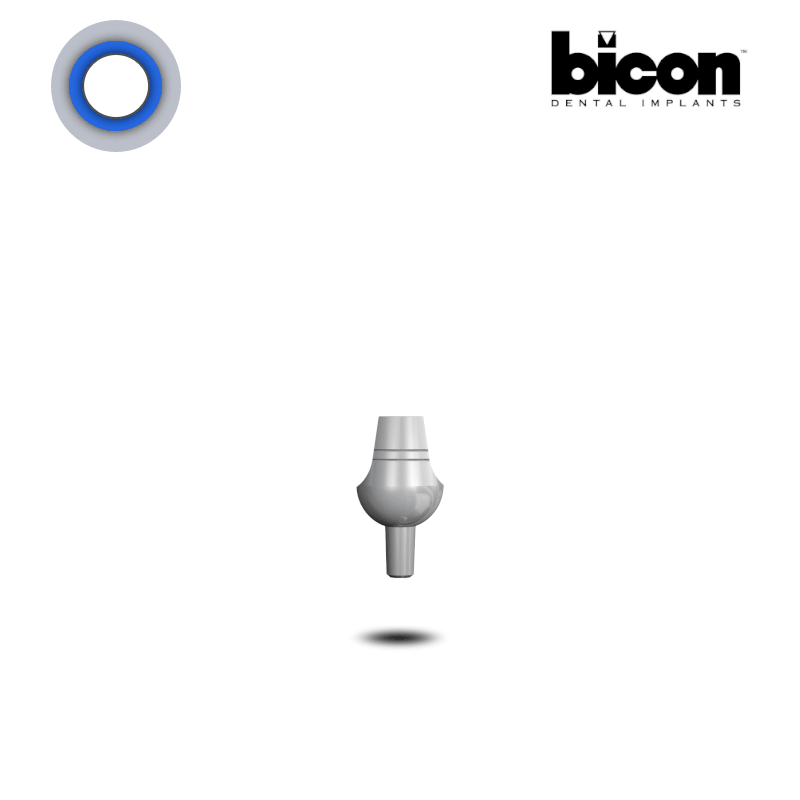 Bicon Abutment ohne Schulter 2,5 mm Schacht | 0° | Ø 6,5 mm | Höhe: 5,0 mm