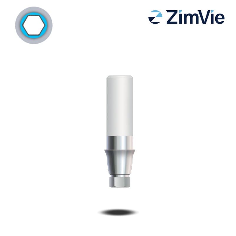 Zimmer Angussfähiges Goldabutment (Eztetic) | mit Rotationsschutz | Ø 3,5 mm