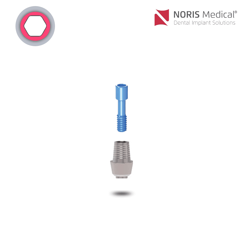 Noris Medical Titanbasis | ohne Rotationsschutz | GH: 3,0 mm Noris Medical Titanbasis | ohne Rotationsschutz | GH: 3,0 mm
