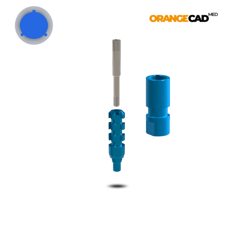 Camlog® Abformpfosten Screw-Line/Root-Line2® Ø 5,0 mm | Offene Abformung | Höhe: 17,0 mm | ohne Analog Camlog® Abformpfosten Screw-Line/Root-Line2® Ø 5,0 mm | Offene Abformung | Höhe: 17,0 mm | ohne Analog