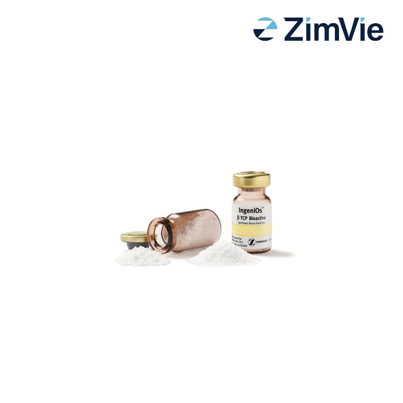 Zimmer IngeniOs ß-TCP bioaktives synthetisches Granulat | 250 - 1000 μm | Inhalt: 0,5 cc Zimmer IngeniOs ß-TCP bioaktives synthetisches Granulat | 250 - 1000 μm | Inhalt: 0,5 cc