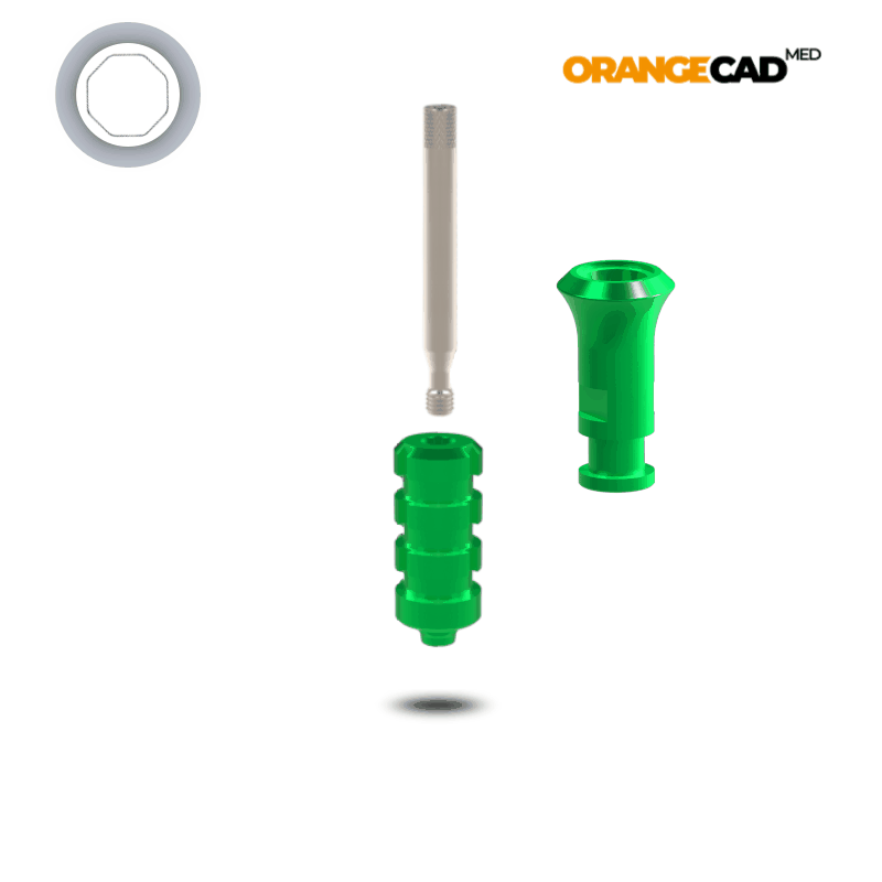 Straumann® Abformpfosten Tissue Level WN | Offene Abformung | Höhe: 15,0 mm | ohne Analog Straumann® Abformpfosten Tissue Level WN | Offene Abformung | Höhe: 15,0 mm | ohne Analog