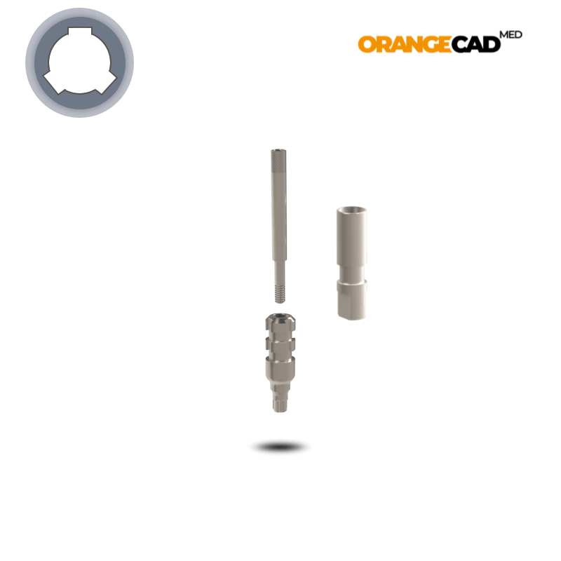 Conelog® Abformpfosten Ø 3,3 mm | Offene Abformung | Höhe: 11,0 mm | ohne Analog