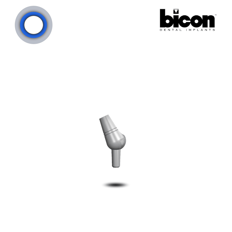 Bicon Abutment ohne Schulter 2,5 mm Schacht | 25° | Ø 5,0 mm | Höhe: 6,5 mm