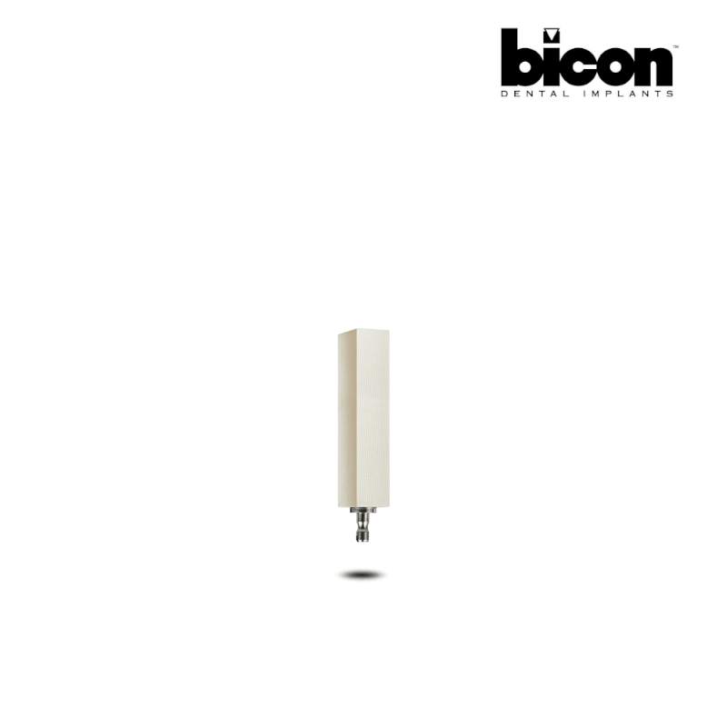 Bicon Trinia Blank | Form: Block | Größe: 55 x 19 x 15 mm | Farbe: Elfenbein