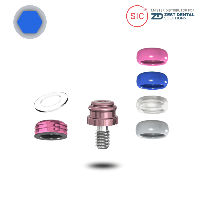 Biomet 3i™ R-TX LOCATOR® Außensechskant Ø 4,1 mm | GH: 1,0 mm Biomet 3i™ R-TX LOCATOR® Außensechskant Ø 4,1 mm | GH: 1,0 mm
