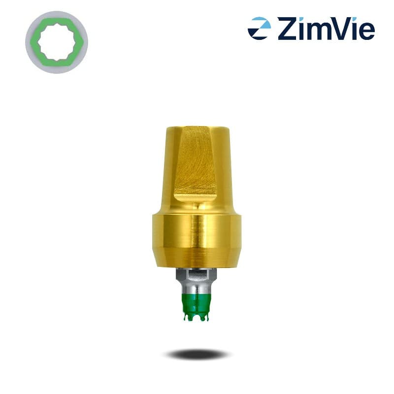 Biomet 3i Abutment (GingiHue-Pfosten) (Certain, 6,0 mm) | 0° | GH: 4,0 mm | ohne Biomet 3i Abutment (GingiHue-Pfosten) (Certain, 6,0 mm) | 0° | GH: 4,0 mm | ohne
