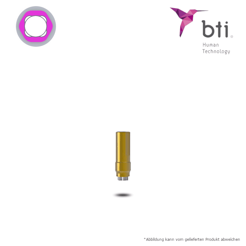 BTI Titan-Bioabutment (Ø 3,5 mm - schmal/CORE) BTI Titan-Bioabutment (Ø 3,5 mm - schmal/CORE)
