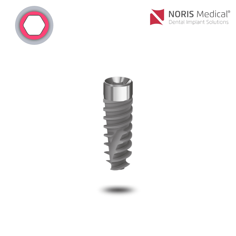 Noris Medical Tuff Pro Implantat | Ø 3,3 mm | Länge: 8,0 mm