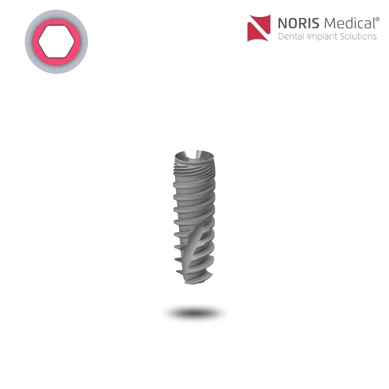 Noris Medical Tuff TT Implantat | Ø 4,2 mm | Länge: 6,0 mm