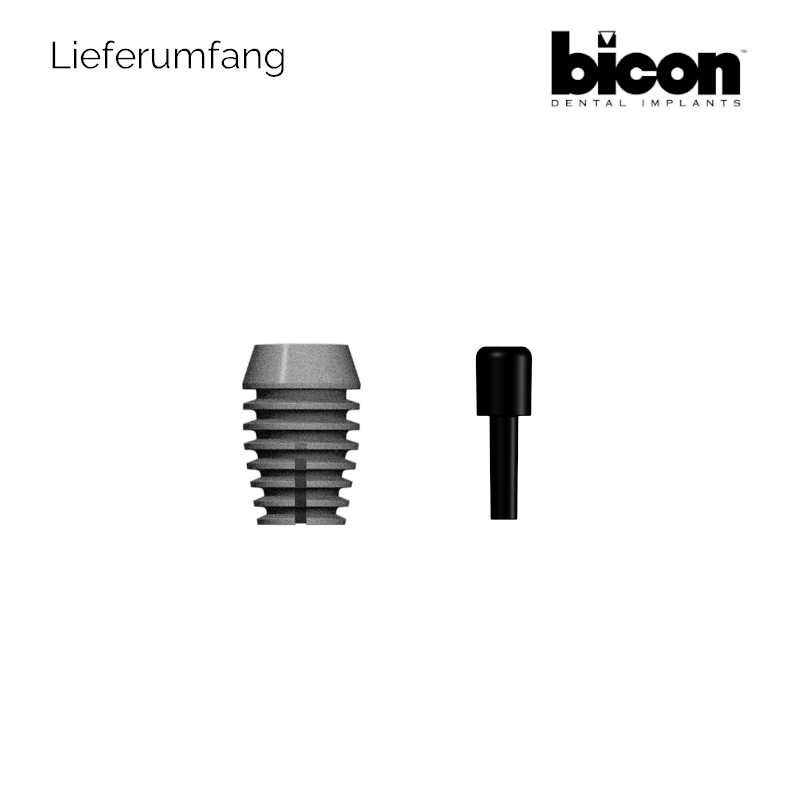 Bicon Integra-CP Kurzimplantat 2,5 mm Schacht | Ø 4,0 mm | Länge: 6,0 mm