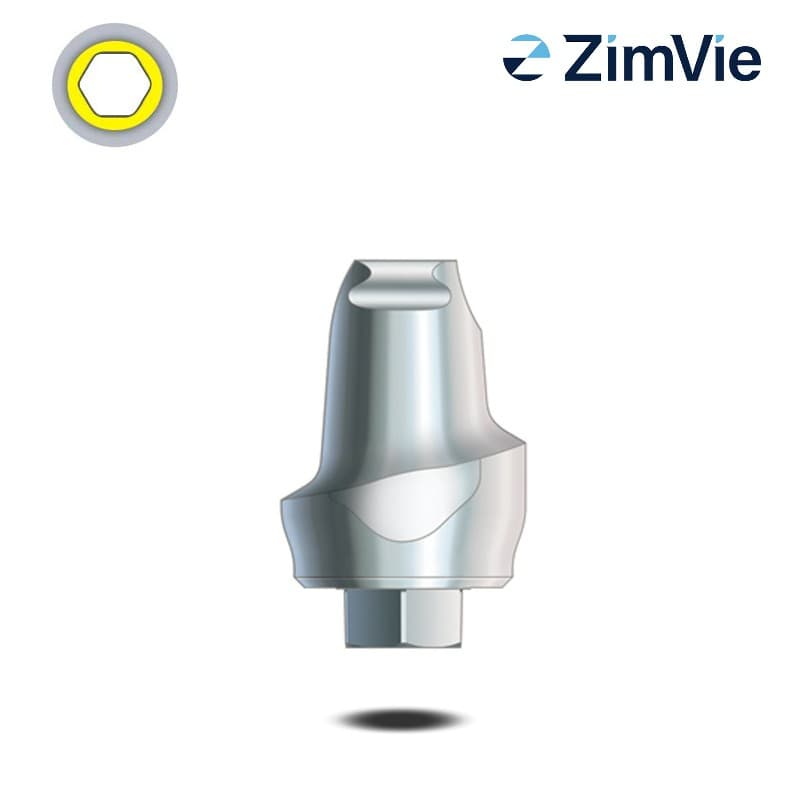 Zimmer Hex-Lock Contour-Abutment (Int Hex, 5,7 mm) | 0° | GH: 1,0 mm