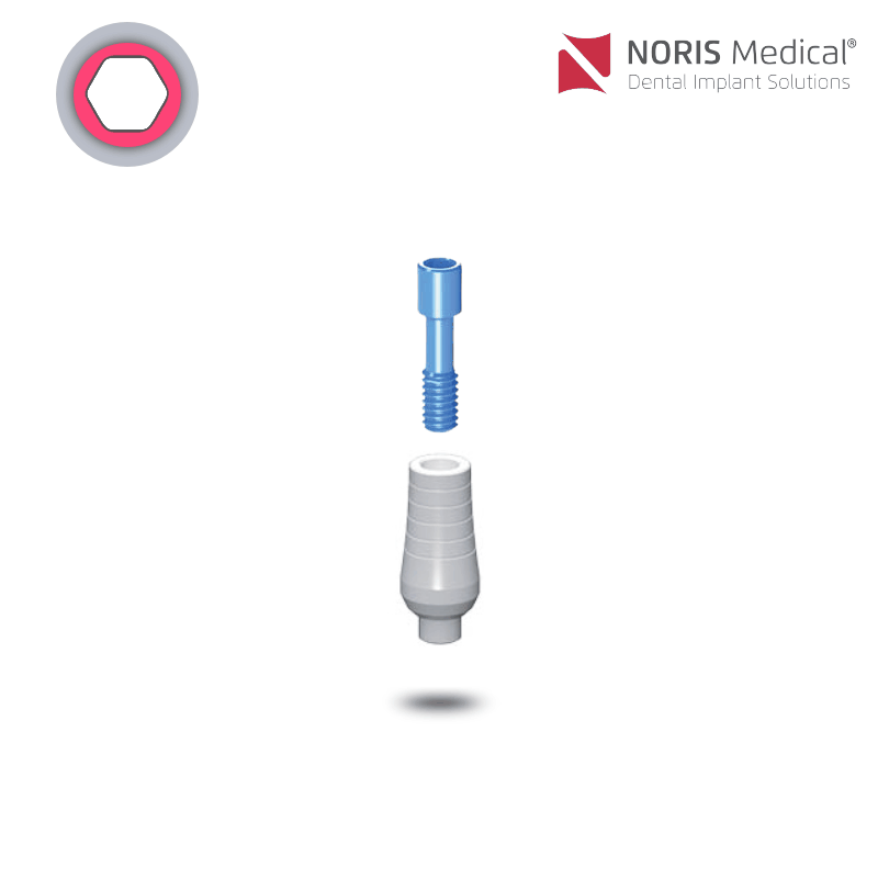 Noris Medical Ausbrennbares Abutment | ohne Rotationsschutz | 0° | Ø 4,5 mm