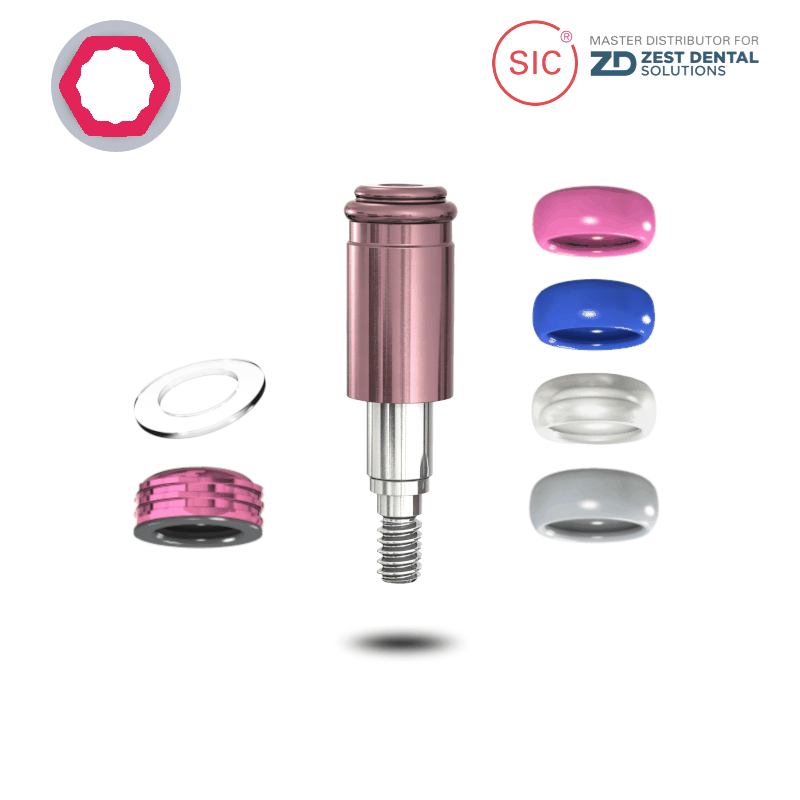 Certain T3®/R-TX LOCATOR®/Osseotite® Biomet 3i™ Ø 3,4 mm | GH: 5,0 mm Certain T3®/R-TX LOCATOR®/Osseotite® Biomet 3i™ Ø 3,4 mm | GH: 5,0 mm
