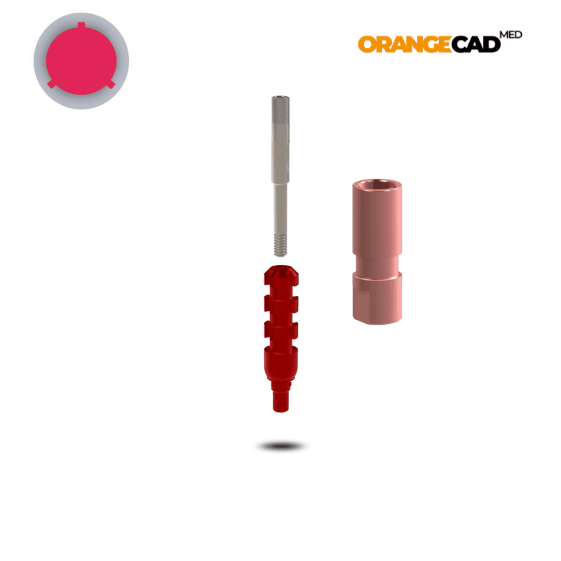 Camlog® Abformpfosten Screw-Line/Root-Line2® Ø 4,3 mm | Offene Abformung | Höhe: 17,0 mm | ohne Analog Camlog® Abformpfosten Screw-Line/Root-Line2® Ø 4,3 mm | Offene Abformung | Höhe: 17,0 mm | ohne Analog