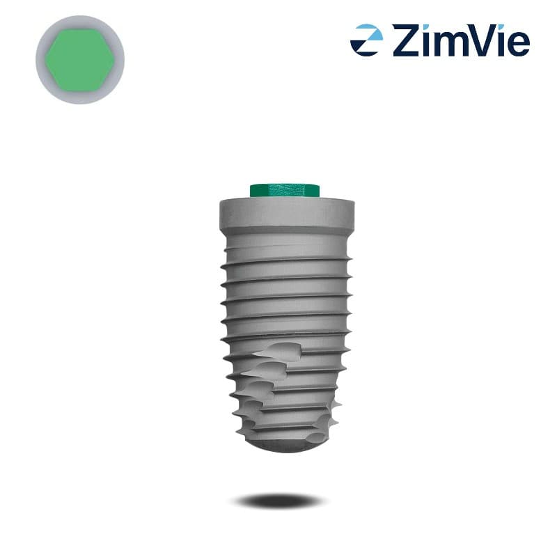 Biomet 3i Ø 6,0 mm Full Osseotite Tapered Implantate (Ext Hex, 6,0 mm) | Länge: 10,0 mm