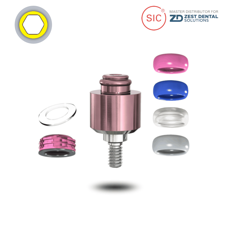Zimmer Dental® R-TX LOCATOR® Tapered Screw Vent® Ø 5,7 mm | GH: 4,0 mm Zimmer Dental® R-TX LOCATOR® Tapered Screw Vent® Ø 5,7 mm | GH: 4,0 mm