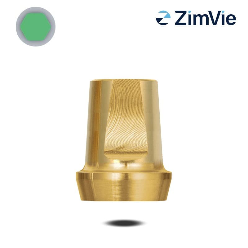 Biomet 3i Abutment (GingiHue-Pfosten) (Ext Hex, 6,0 mm) | 0° | GH: 2,0 mm | ohne Biomet 3i Abutment (GingiHue-Pfosten) (Ext Hex, 6,0 mm) | 0° | GH: 2,0 mm | ohne
