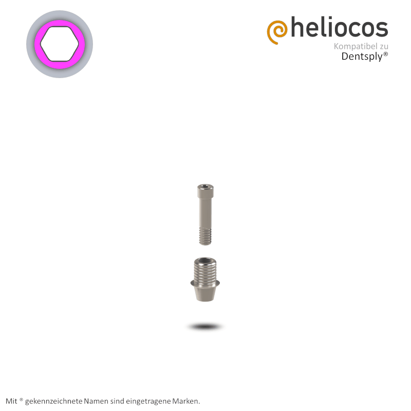 Dentsply® Titanbasis Astra Tech® OsseoSpeed® TX Ø 4,5/5,0 mm | Höhe: 4,0 mm | ohne Rotationsschutz Dentsply® Titanbasis Astra Tech® OsseoSpeed® TX Ø 4,5/5,0 mm | Höhe: 4,0 mm | ohne Rotationsschutz