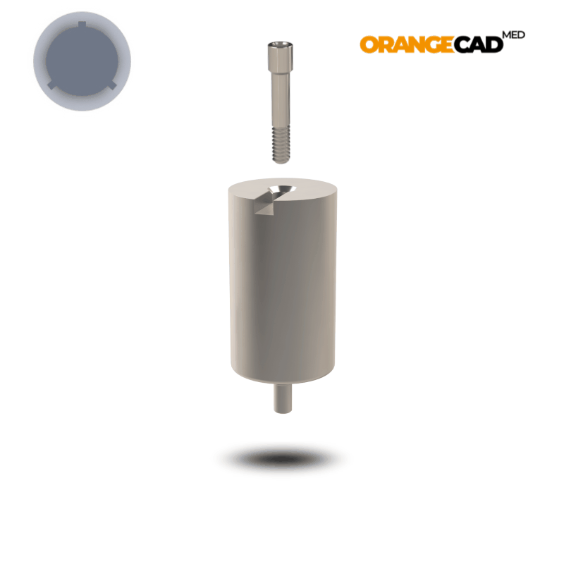 Camlog® Preface Abutment Screw-Line/Root-Line2® Ø 3,3 mm | Halter: Medentika® | Workflow: Heliocos | Ø 11,5 mm Camlog® Preface Abutment Screw-Line/Root-Line2® Ø 3,3 mm | Halter: Medentika® | Workflow: Heliocos | Ø 11,5 mm