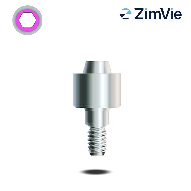 Zimmer Konisches Hex-Lock Abutment (Int Hex, 4,5 mm) | 0° | GH: 3,0 mm